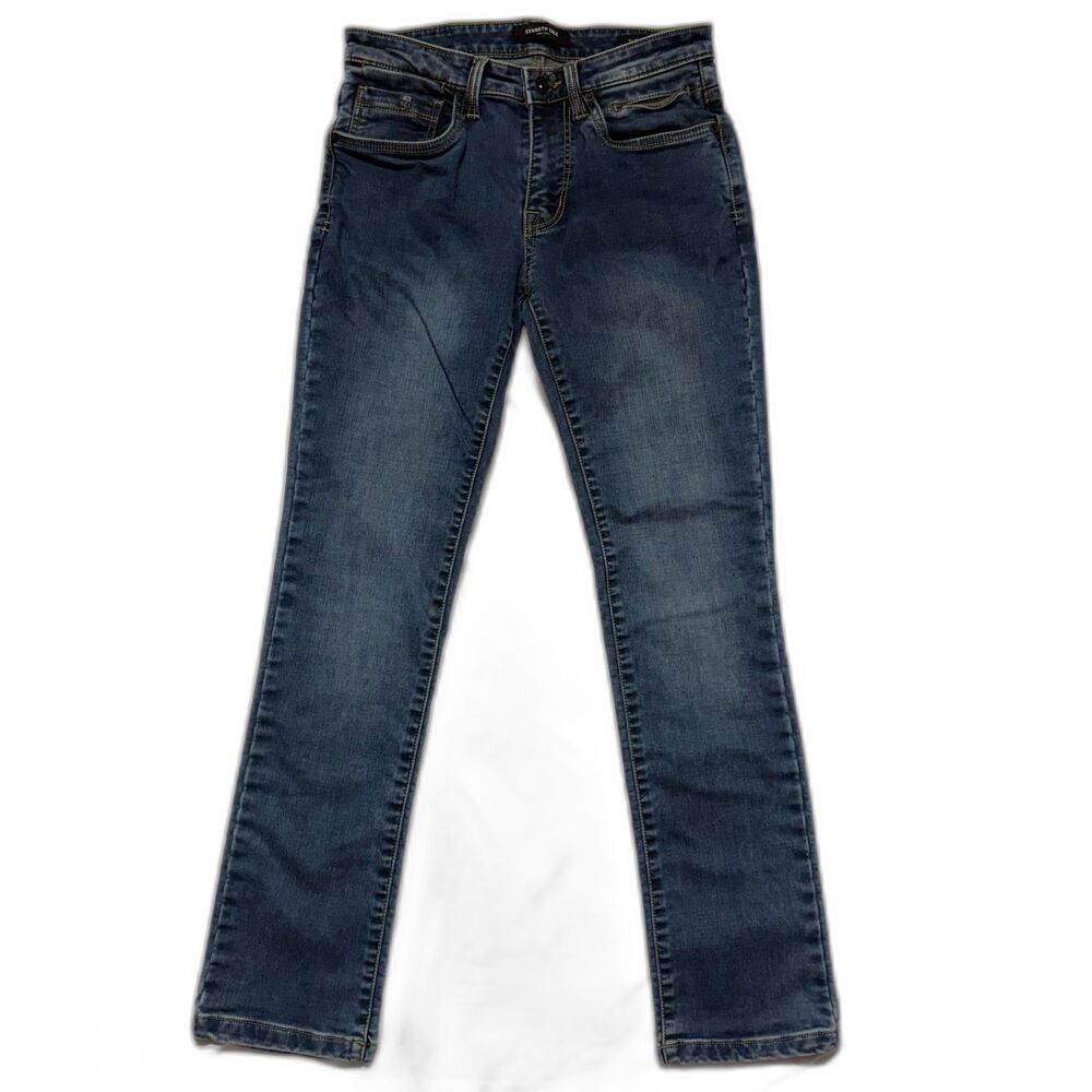 Kenneth Cole Jeans Womens 28 Dark Wash Slim Fit Stretch Denim 28 Inseam